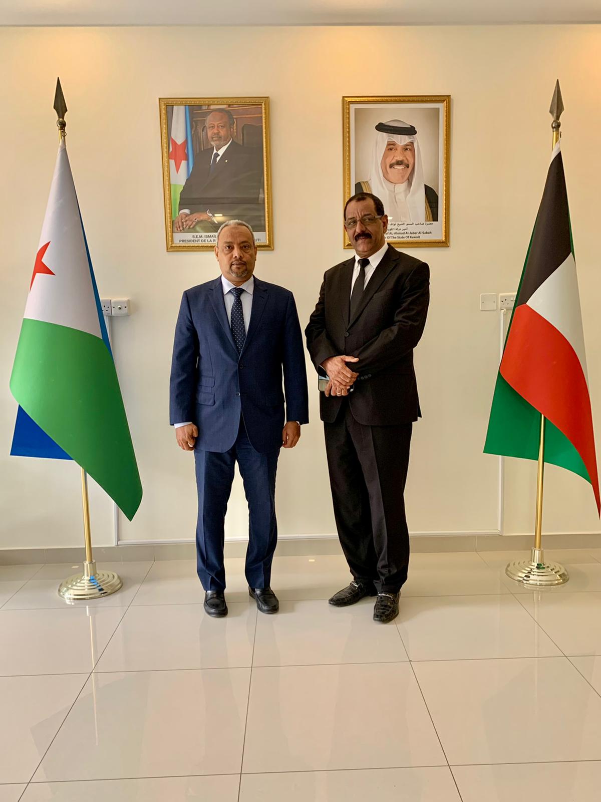 زيارة سفير جمهورية مالي لدى الكويت لسفارة